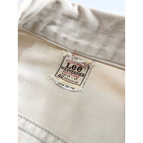 60s Lee 100-J "WESTERNER" JACKET MADE IN USA 🇺🇸 Size 40