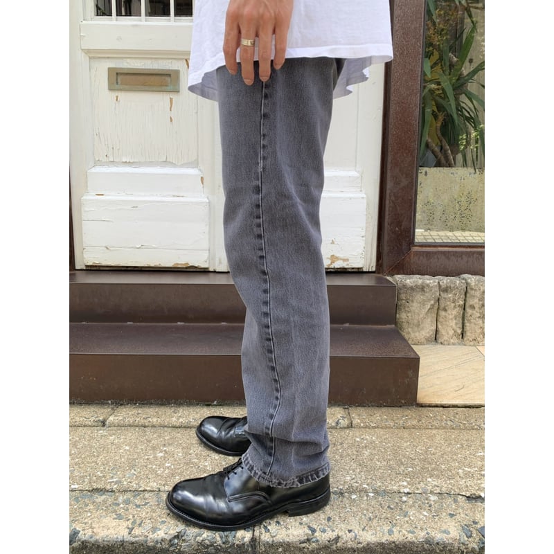 00s Levi's 501-0660 BLACK DENIM PANTS MADE IN U