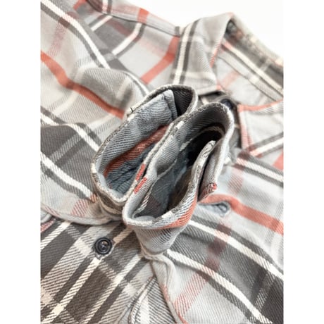 70s FIVE BROTHER FLANNEL SHIRT Size L程