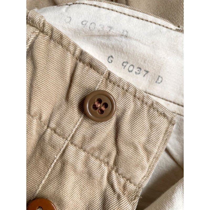 50s US ARMY 45KHAKI TROUSERS Size W30L33→W29L3