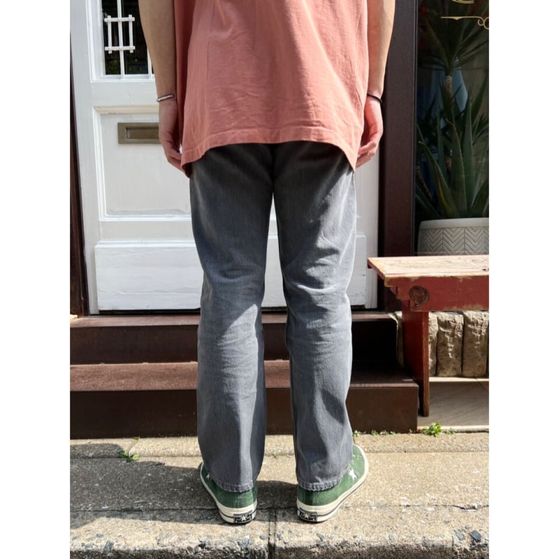 90s Levi's 501-0658 BLACK DENIM PANTS MADE IN U