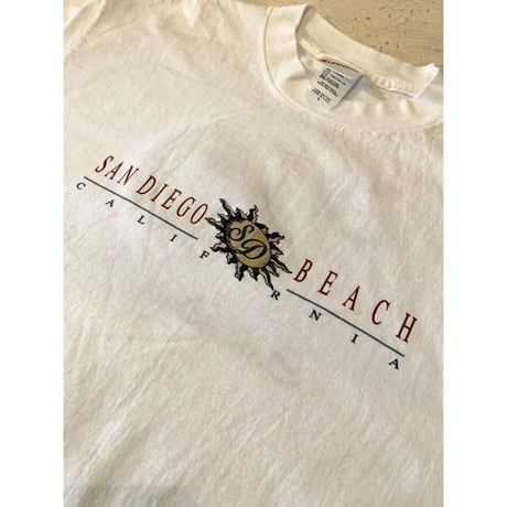 90s SANDIEGO BEACH Tee MADE IN USA 🇺🇸 Size L