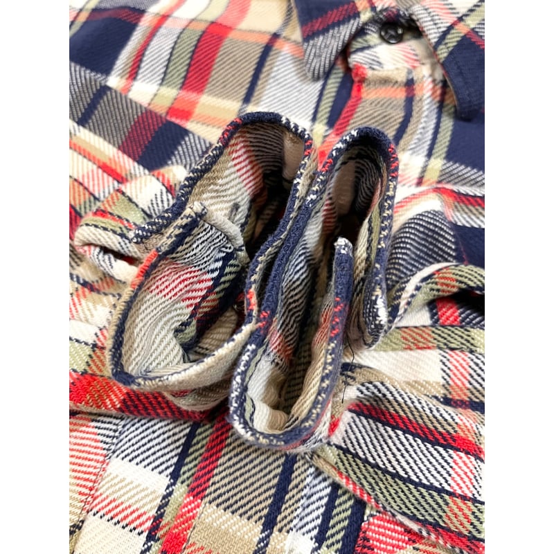 70s FIVE BROTHER FLANNEL SHIRT MADE IN USA 🇺🇸 S