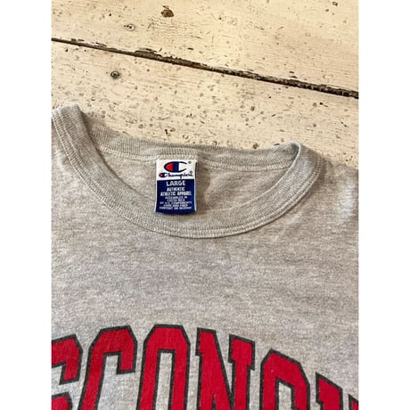 90s Champion "Wisconsin" Tee Size L