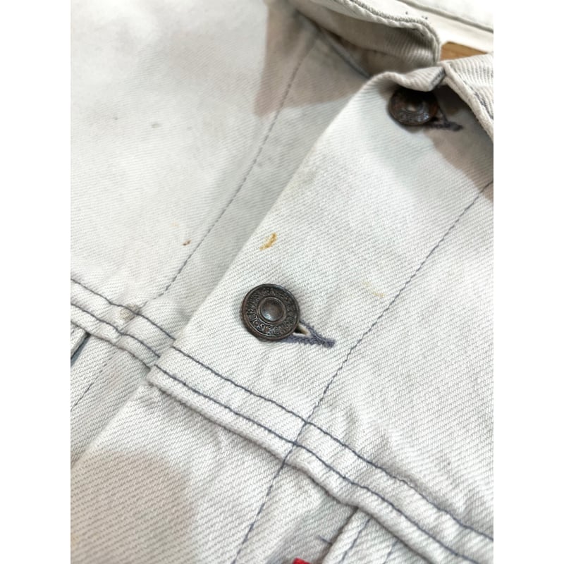 80s Levi's 70506 GRAY DENIM JACKET MADE IN USA🇺