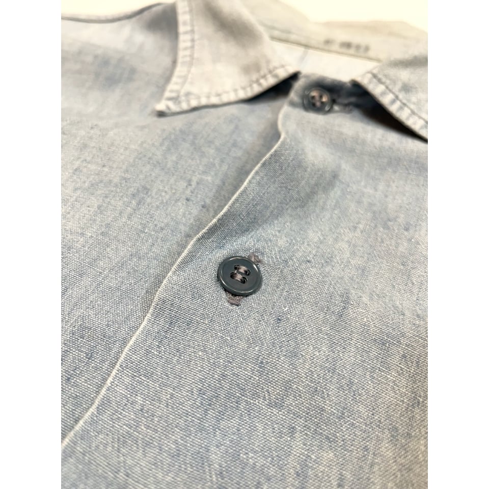 50s US NAVY CHAMBRAY SHIRT Size 16 1/2 | KORDS