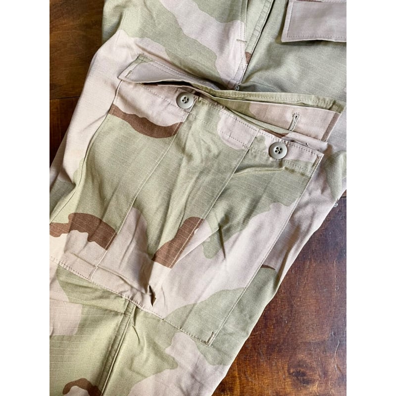 パンツ STONE  vintage 90SS ICE CAMO PANTS DEAD STOCK】Swedish Army Snow Camouflage Pants Remake