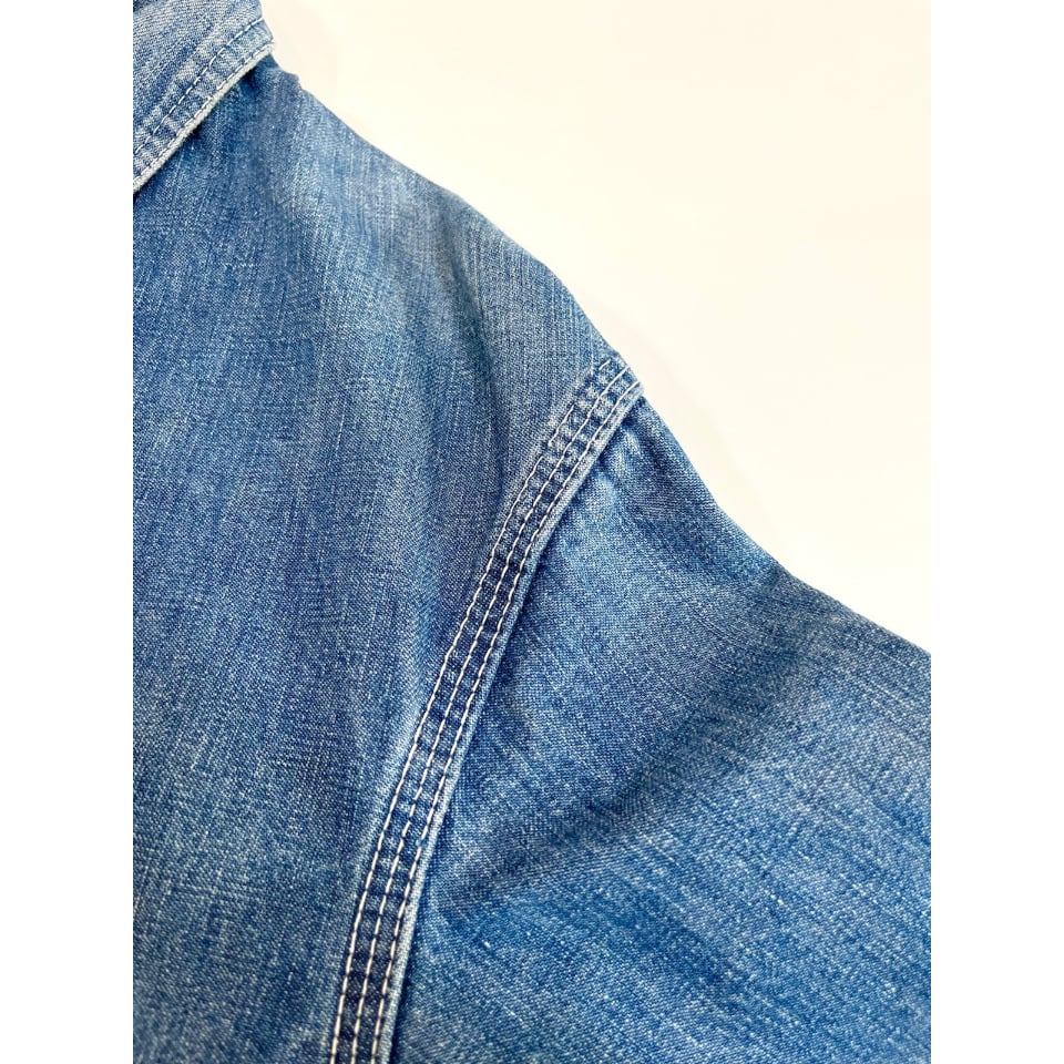 Osh Kosh 50s 60s USA製 デニムカバーオール デニムジャケット 60s OSH KOSH DENIM COVERALL Size 44程 | KORDS