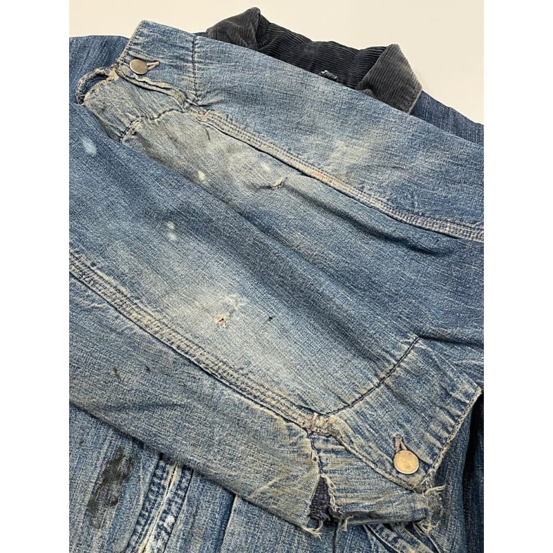 50s UNKNOWN DENIM WORK JACKET Size L程 | KORDS