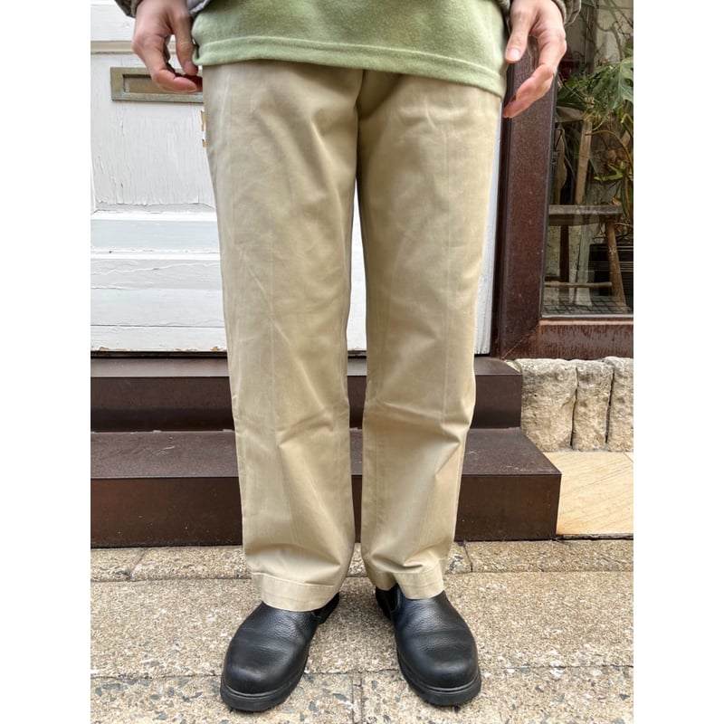 パンツ 60s US ARMY Khaki Trousers W30 60s US ARMY KHAKI TROUSERS Size W34L31→W31L29 |