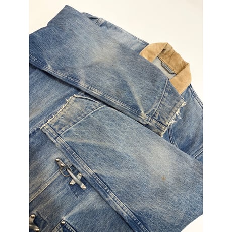 90s Ralph Lauren DENIM FIREMAN COAT Size M