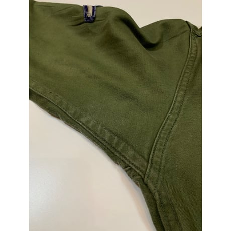 60s US ARMY "1st MODEL" OG107 UTILITY SHIRT Size MEDIUM