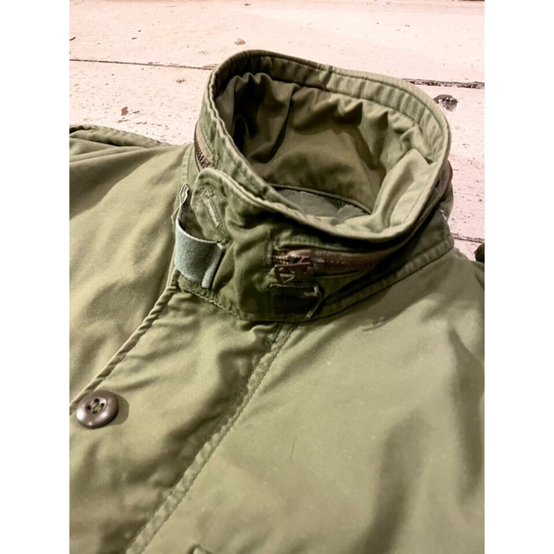 70s US ARMY M-65 FIELD JACKET WITH LINER Size M
