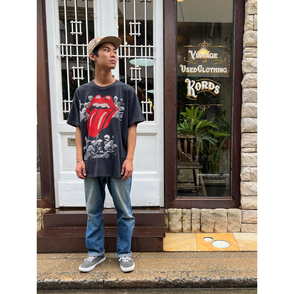 Bootleg The Rolling Stones ツアー Tシャツ L The Rolling Stones 06,s復刻94-95,sワールドツアージャパン