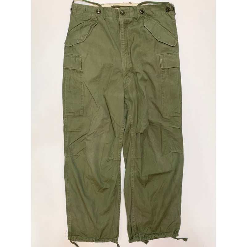 50s US ARMY 51年官給 M−45 フィールドパンツ W30 50s US ARMY M-51 FIELD TROUSERS Size MEDIUM-REG
