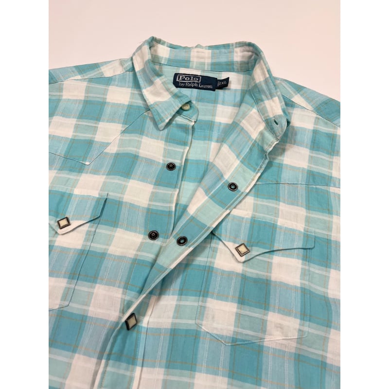 90s POLO Ralph Lauren WESTERN SHIRT Size XL | K
