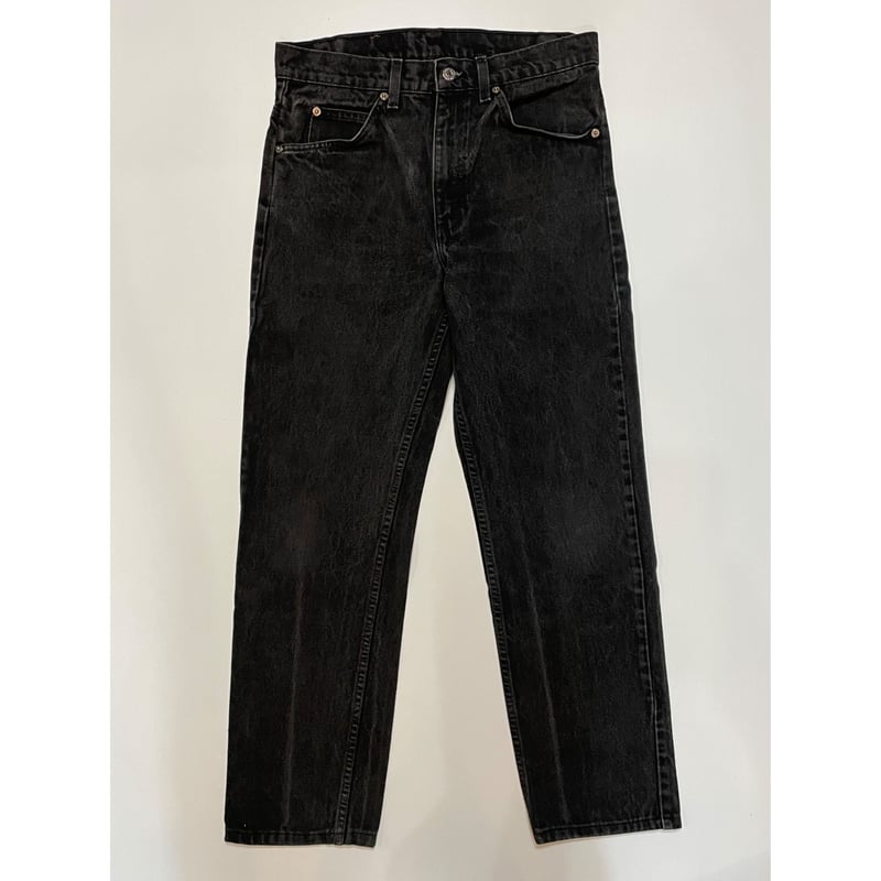 90s Levi's 505-4159 BLACK DENIM PANTS MADE IN U
