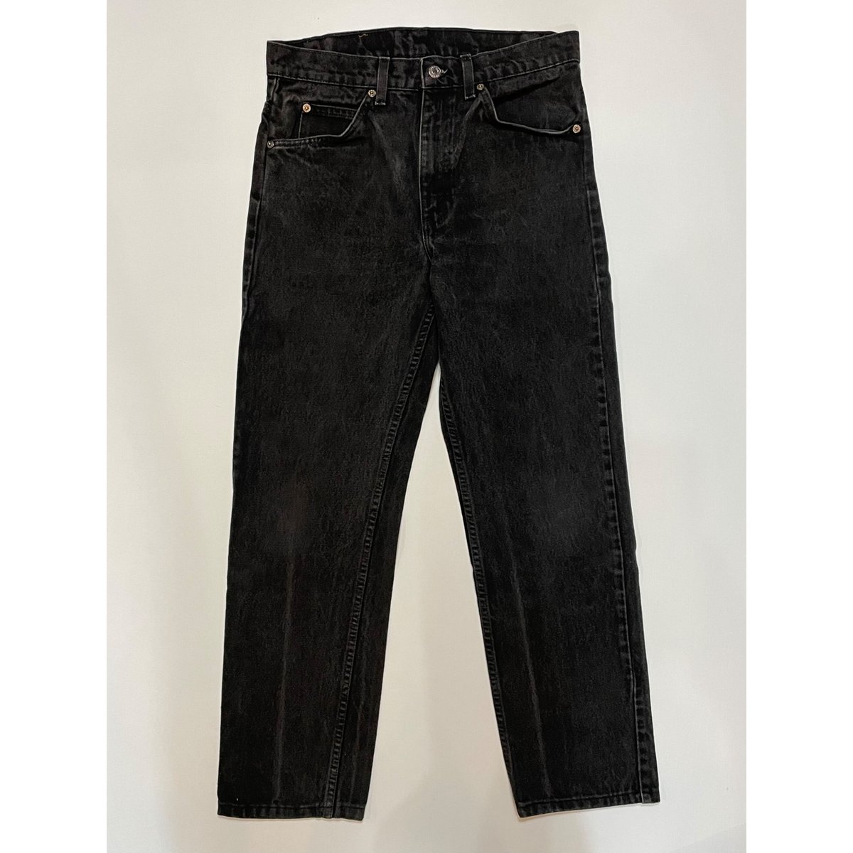 90s Levi's 505-4159 BLACK DENIM PANTS MADE IN U
