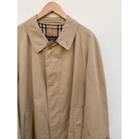 80s Burberrys "BALMACAAN COAT" MADE IN ENGLAND 🏴󠁧󠁢󠁥󠁮󠁧󠁿 Size 54-SHORT