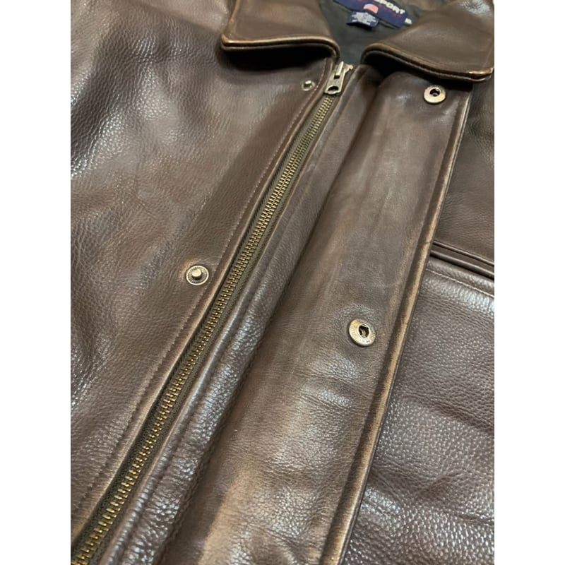 安*屋様 90s【POLO SPORT】レザーコートsize:XL 90s POLO SPORT LEATHER COAT Size XL | KORDS