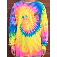 00s "HERMOSA BEACH" TieDye  L/S Tee Size L