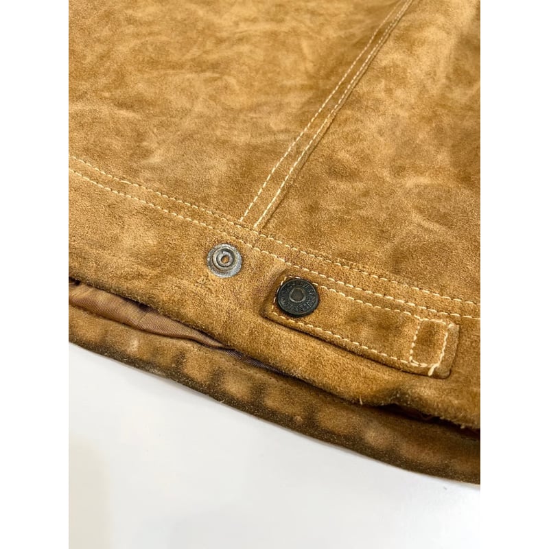 80s Levi's 70506 SUEDE TRACKER JACKET Size L |