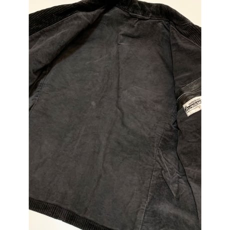 80s GERMANY WORK DOUBLE BREASTED CORDUROY JACKET 🇩🇪 Size XL程