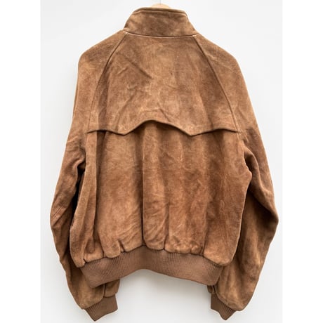 90s Ralph Lauren SUEDE HARRINGTON JACKET Size XL