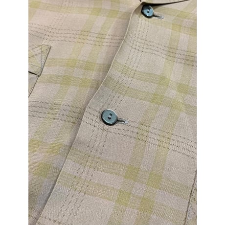60s CAMPUS OPEN COLLAR SHIRT MADE IN USA 🇺🇸 Size M