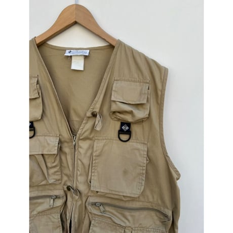 90s Columbia PFG FISHING VEST SizeXL