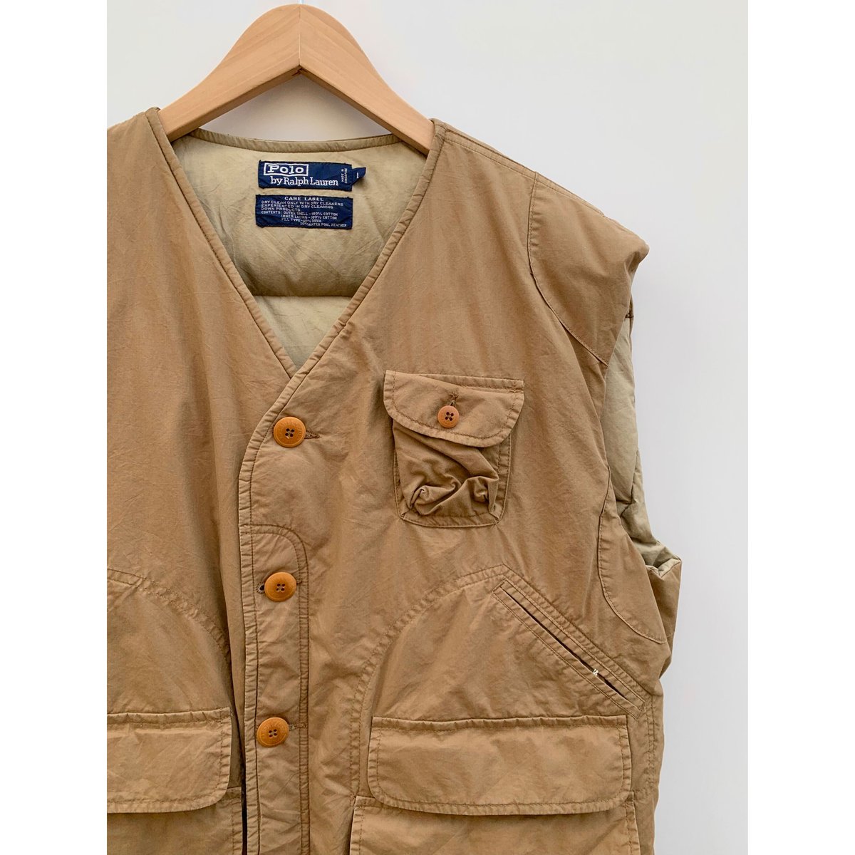 ラルフローレン　ハンティングベスト Ralph Lauren - 80s USA製 ポロ ラルフローレン ウール ベスト