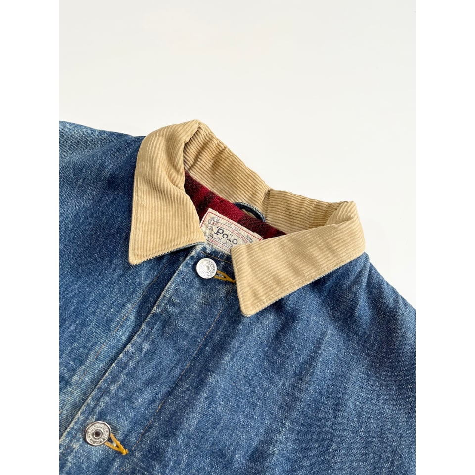 8〜90s Ralph Lauren DENIM COVERALL MADE IN USA 🇺