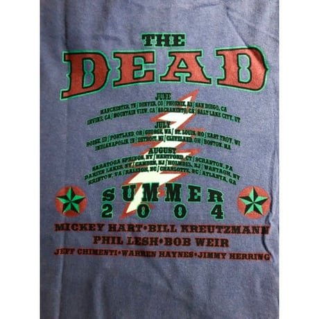 2004s DEADSTOCK THE DEAD SUMMER TOUR  Tee Size L