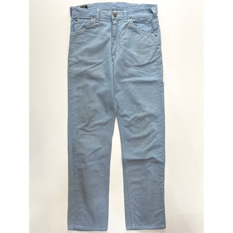 60s Lee 108-Z COTTON TWILL PANTS MADE IN USA 🇺🇸 Size W33L32