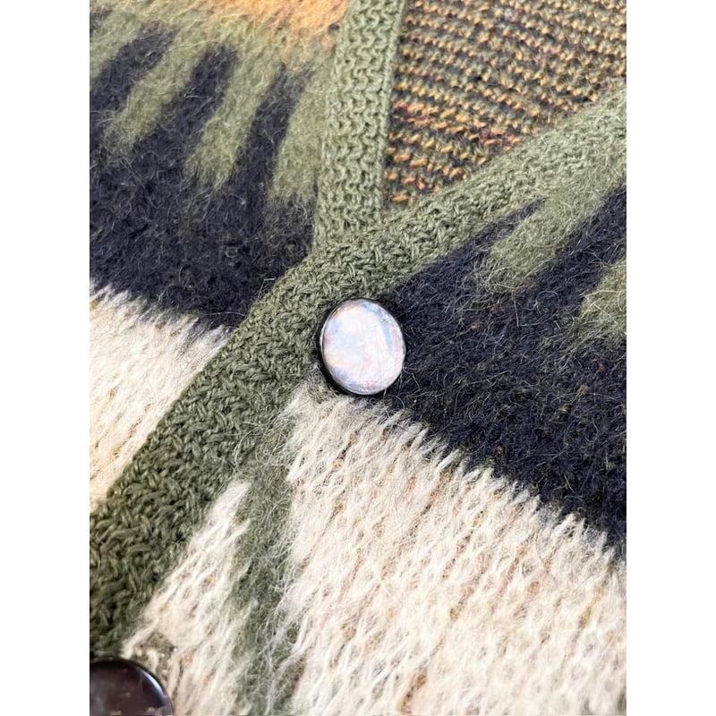 美品◎USA製 60s THANE ビンテージ シャギーモヘアカーディガン L◎ 60s THANE MOHAIR CARDIGAN MADE IN USA 🇺🇸 Size M