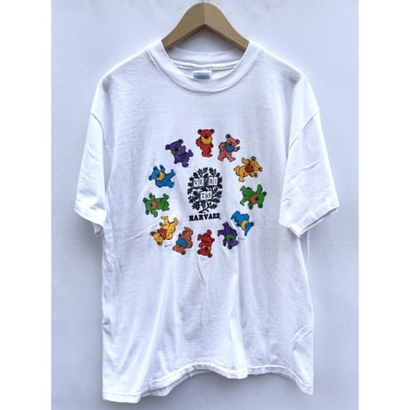 90s GRATEFUL DEAD "HARVARD" COLLEGE Tee MEAD IN USA 🇺🇸 Size L