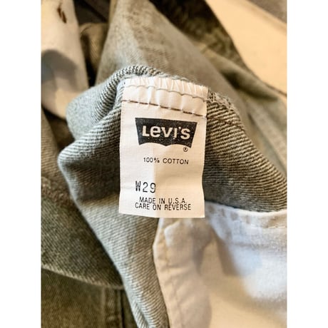 90s Levi's 550 COLOR DENIM Short's MADE IN USA 🇺🇸 Size W29