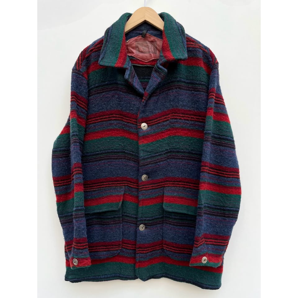 USA製 70's Vintage Woolrich Blanket JKT 80s WOOLRICH 