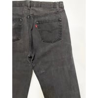 90s Levi’s 501-0660 BLACK DENIM PANTS MADE IN USA 🇺🇸 Size W36L34→W35L33