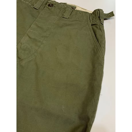 40s US ARMY M-45 FIELD PANTS Size W30L30→W30L29
