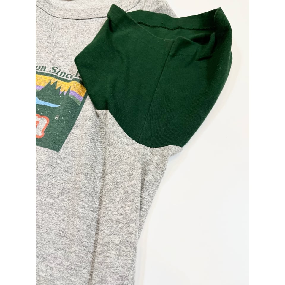 80s L.L.Bean×Champion W-NAME Tee MADE IN USA🇺🇸