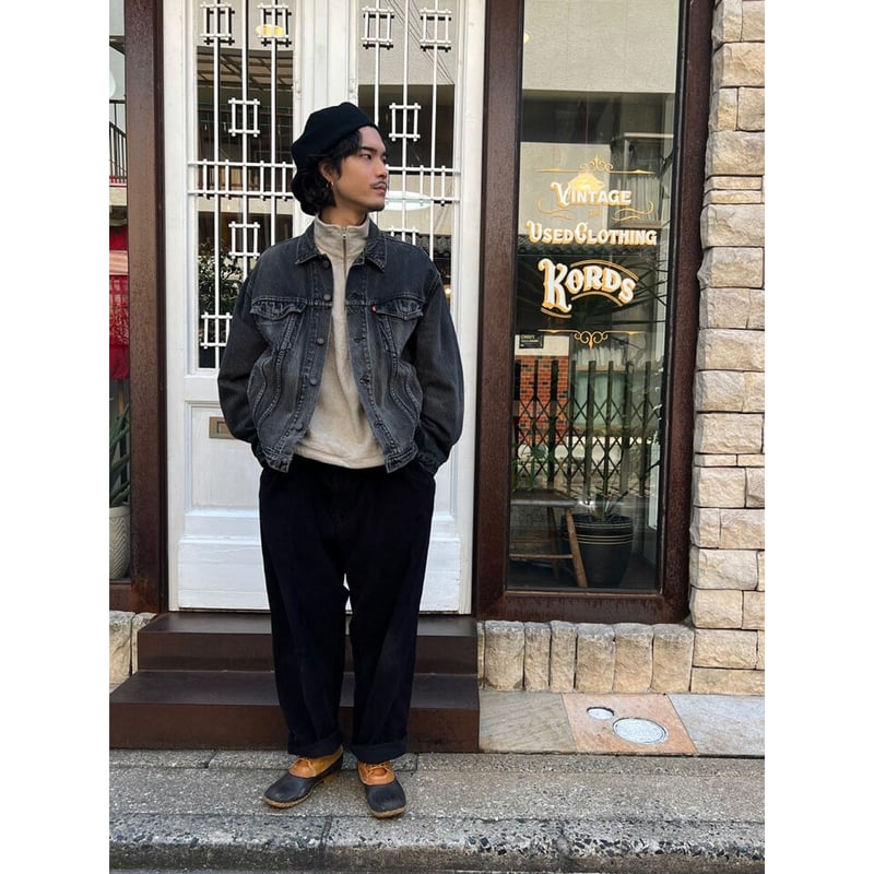 90s Levi's 75525-0260 BLACK DENIM JACKET MADE I 90s Levi's 75525-0260 BLACK DENIM JACKET MADE I