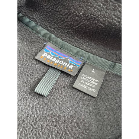 F96s Patagonia "BLACK" SYNCHILA SNAP T Size L