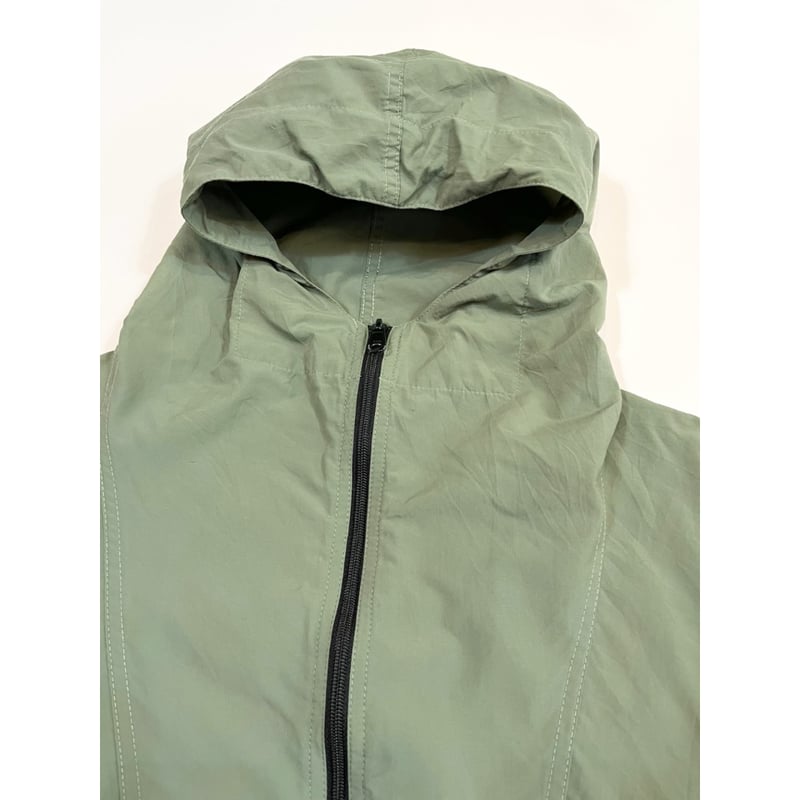 ジャケット・アウター 90s llbean nylon anorak M Vintage LL Bean Mens Medium Blue 1/4 Zip Nylon Anorak