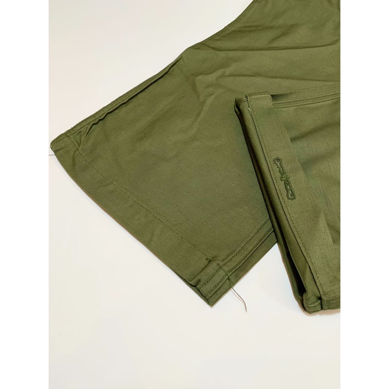 実物 70s US ARMY ベイカー OG-107 コットンサテン 1972年 70's US.ARMY ベイカーパンツ “コットンサテン” - used&vintage