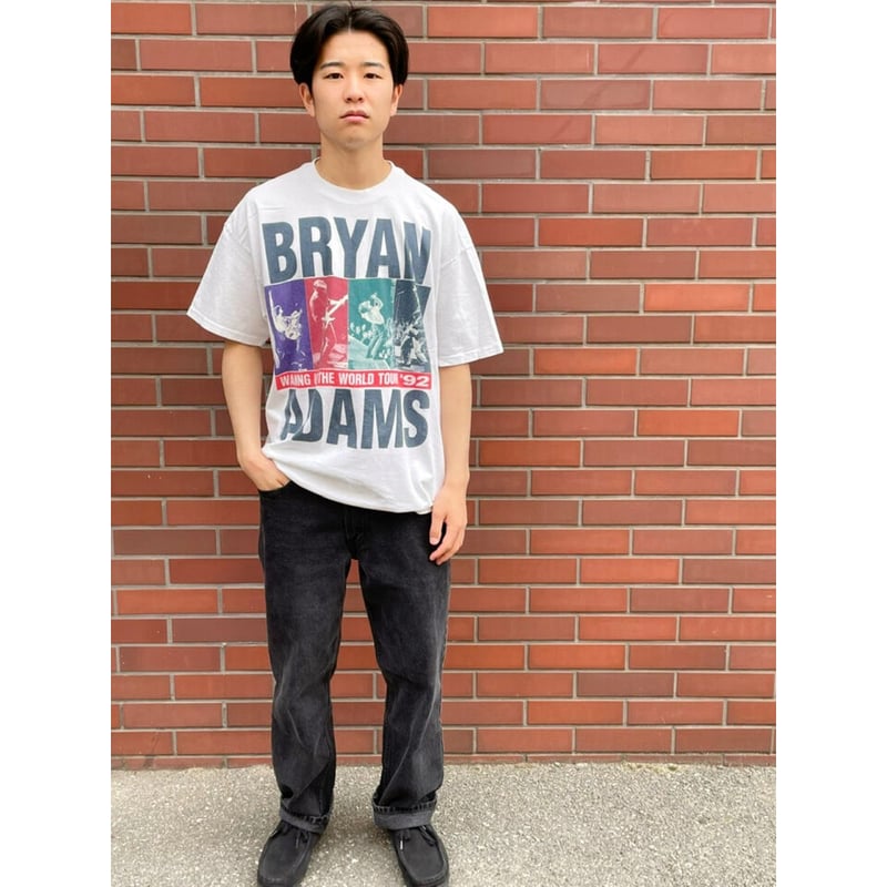 90s BRYAN ADAMS WORLD TOUR Tee MADE IN USA 🇺🇸 S