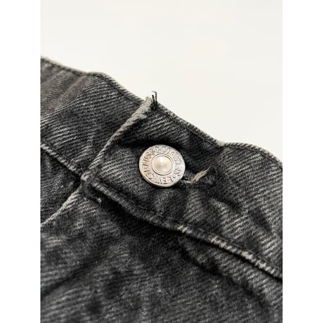 90s Levi’s 550 BLACK DENIM PANTS MADE IN USA 🇺🇸 Size W36L32→W35L30