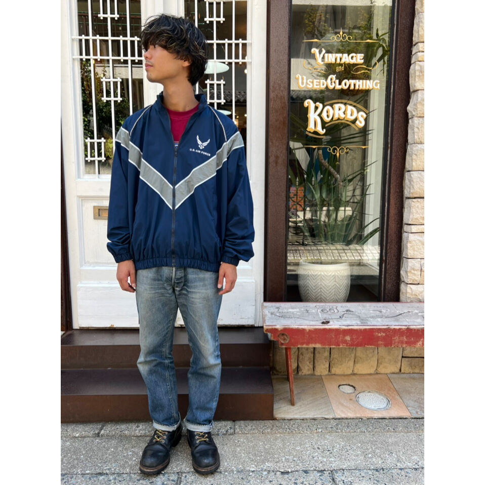 IPFU US AirForce トレーニングジャケット パンツ セットアップ 00s US AIR FORCE 