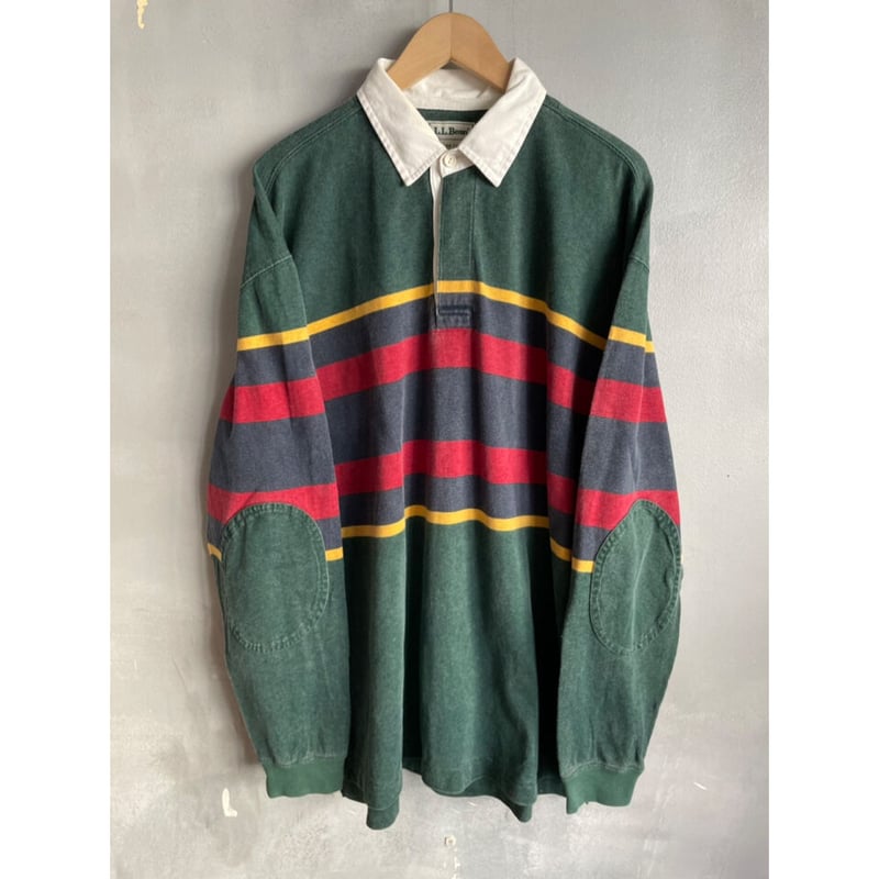 L.L.BEAN henry neck rugby shirtsM L.L.BEAN henry neck rugby shirtsM