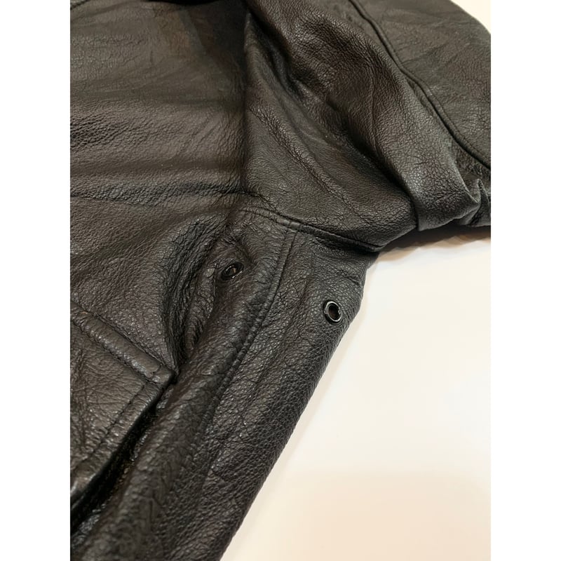 80s L.L.Bean A-2 TYPE LEATHER JACKET MADE IN US